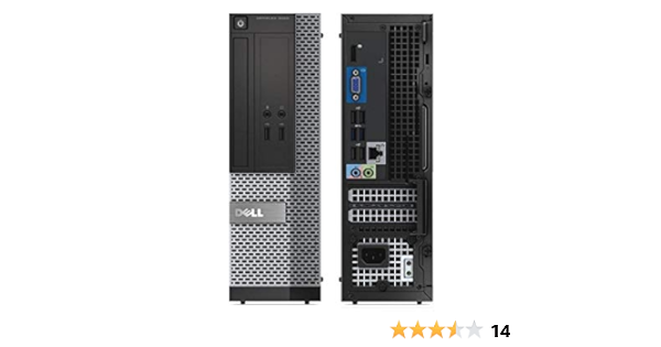 Desktop PC Dell OptiPlex 3020/7020/9020/4th Generation Core i5/Microsoft Office 2019 with Win 10 Memory: 8GB HDD 500GB DVD USB 3.0 Wireless Wired
